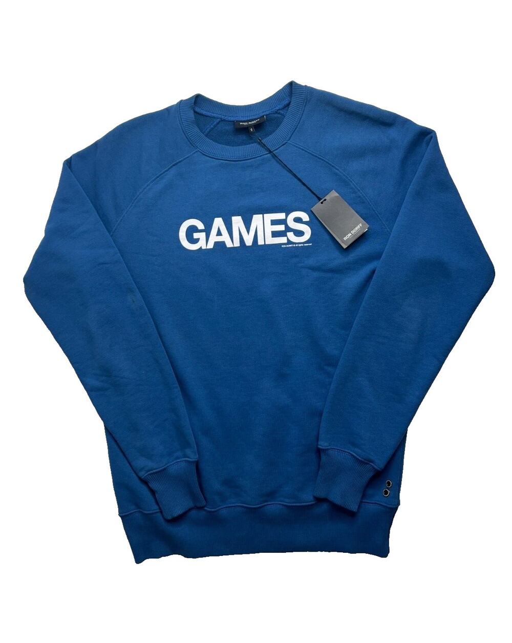 3-16 RON DORFF Men's Sweater Blue Small